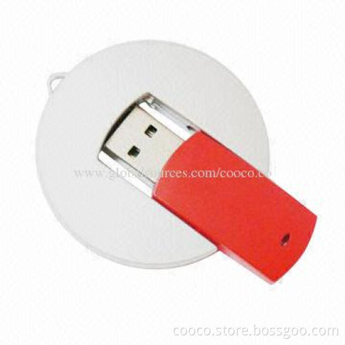 1-256GB Plastic USB Flash Drive with Multiple Partitions, Plug-and-play Function and LED Indicator